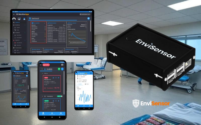 Placówka medyczna z EnviSensor